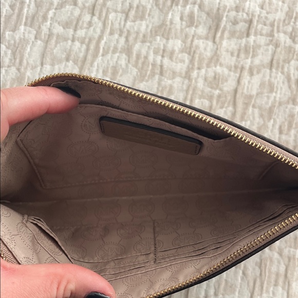 Michael Kors Tan Leather Wristlet - Picture 4 of 4